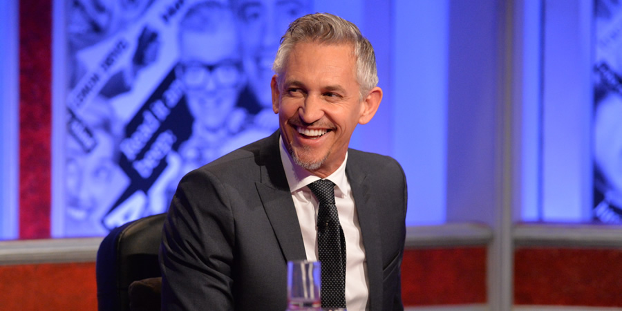 Have I Got News For You. Gary Lineker. Copyright: Hat Trick Productions / BBC. Have I Got News For You. Gary Lineker. Copyright: Hat Trick Productions / BBC.