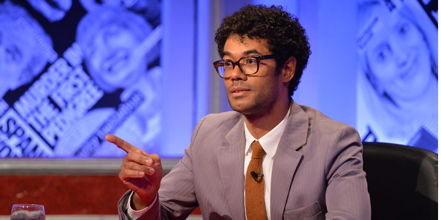 Have I Got News For You. Richard Ayoade. Have I Got News For You. Richard Ayoade.