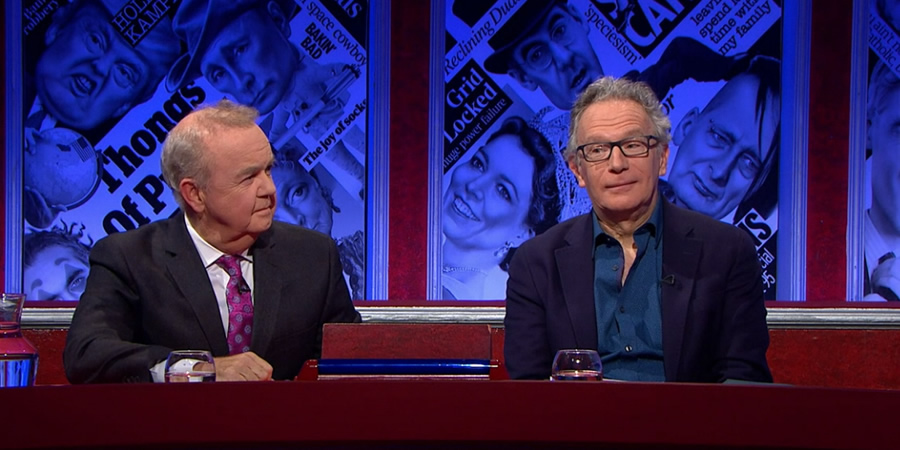 Have I Got News For You. Image shows from L to R: Ian Hislop, Fintan O'Toole. Have I Got News For You. Image shows from L to R: Ian Hislop, Fintan O'Toole.