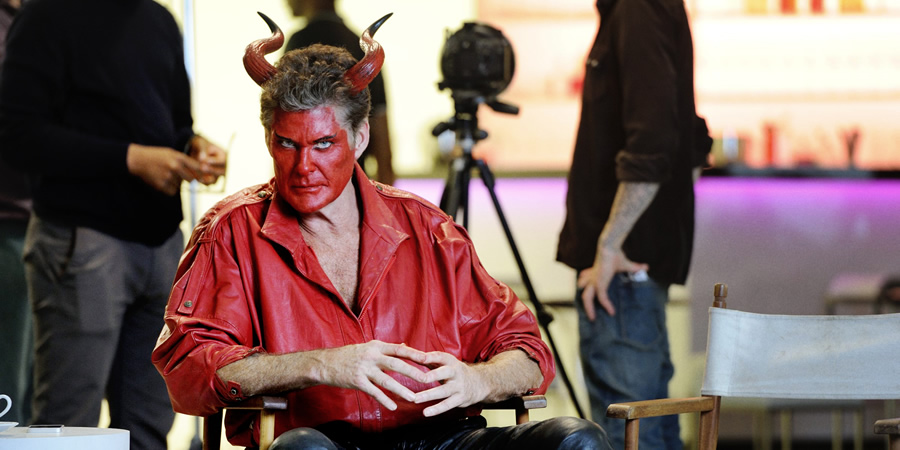 Hoff The Record. Hoff (David Hasselhoff). Copyright: Me & You Productions. Hoff The Record. Hoff (David Hasselhoff). Copyright: Me & You Productions.