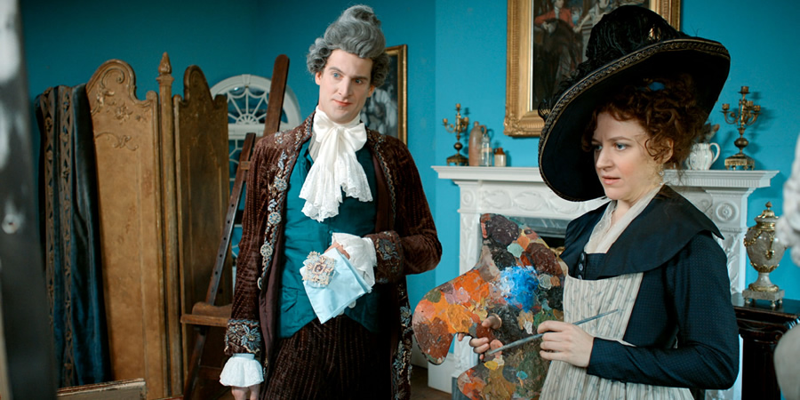 Horrible Histories. Image shows from L to R: Tom Stourton, Gemma Whelan. Horrible Histories. Image shows from L to R: Tom Stourton, Gemma Whelan.