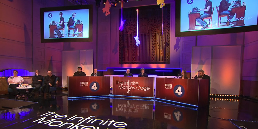 The Infinite Monkey Cage. Copyright: BBC. The Infinite Monkey Cage. Copyright: BBC.