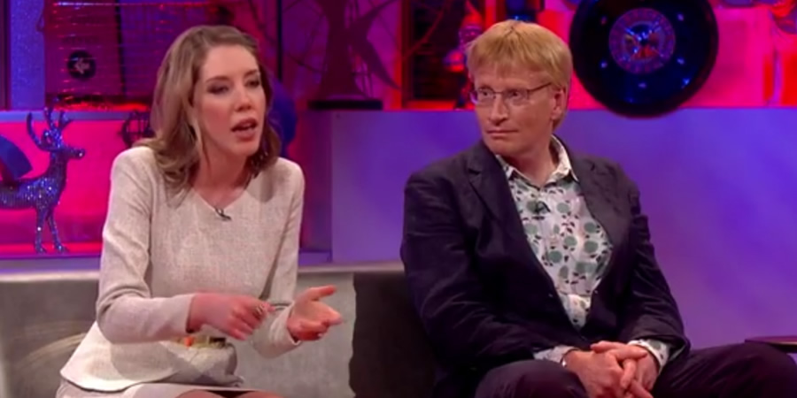 Jack Dee's HelpDesk. Image shows from L to R: Katherine Ryan, Phil Hammond. Jack Dee's HelpDesk. Image shows from L to R: Katherine Ryan, Phil Hammond.
