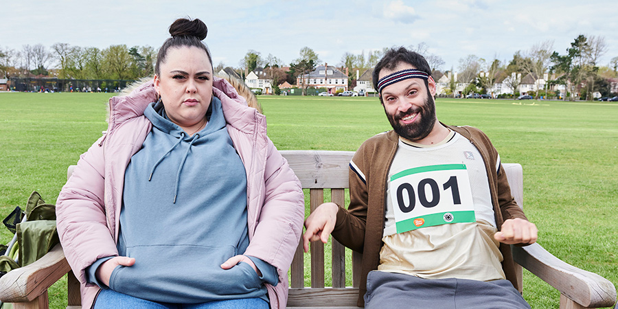 Jerk. Image shows from L to R: Ruth (Sharon Rooney), Tim (Tim Renkow). Jerk. Image shows from L to R: Ruth (Sharon Rooney), Tim (Tim Renkow).