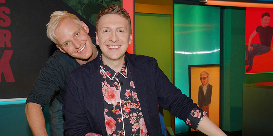 Joe Lycett's Got Your Back. Image shows from L to R: Jamie Laing, Joe Lycett. Joe Lycett's Got Your Back. Image shows from L to R: Jamie Laing, Joe Lycett.