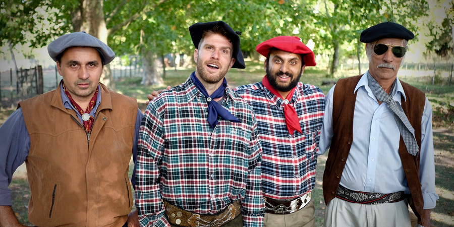 Joel & Nish Vs The World. Image shows from L to R: Joel Dommett, Nish Kumar. Copyright: Rumpus Media. Joel & Nish Vs The World. Image shows from L to R: Joel Dommett, Nish Kumar. Copyright: Rumpus Media.