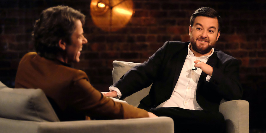 John Bishop In Conversation With.... Alex Brooker. Copyright: Lola Entertainment. John Bishop In Conversation With.... Alex Brooker. Copyright: Lola Entertainment.
