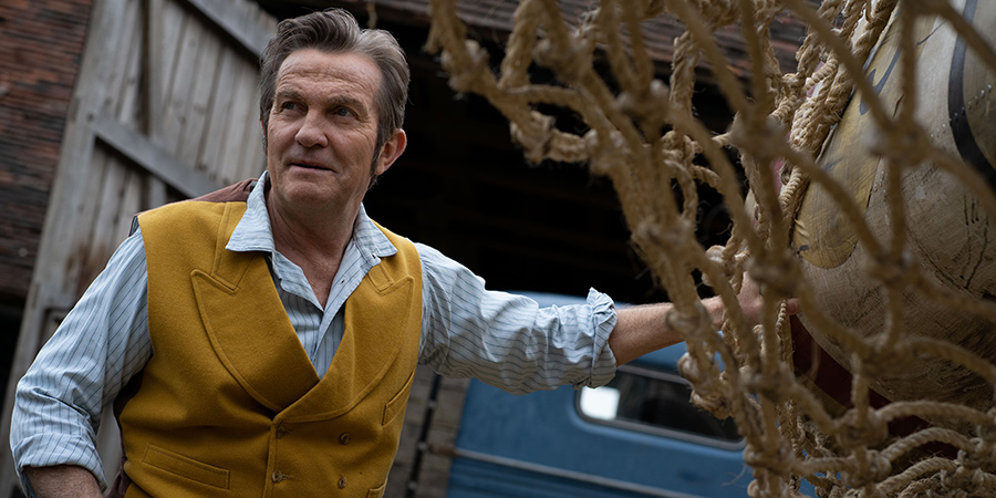 The Larkins. Pop Larkin (Bradley Walsh). The Larkins. Pop Larkin (Bradley Walsh).