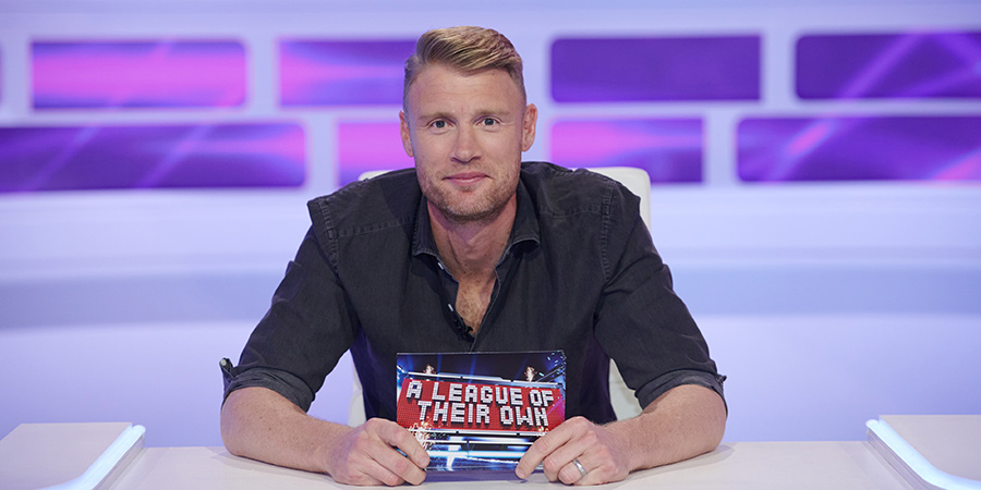 A League Of Their Own. Andrew Flintoff. Copyright: CPL Productions. A League Of Their Own. Andrew Flintoff. Copyright: CPL Productions.