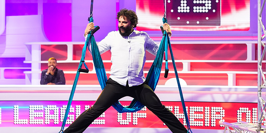 A League Of Their Own. Nish Kumar. Copyright: CPL Productions. A League Of Their Own. Nish Kumar. Copyright: CPL Productions.