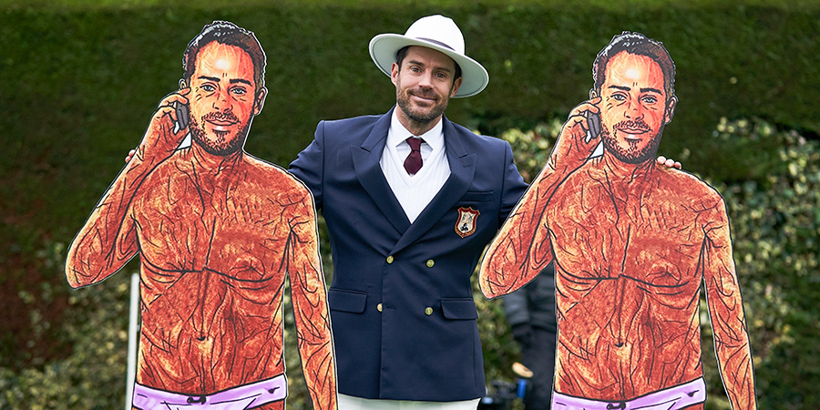 A League Of Their Own. Jamie Redknapp. Copyright: CPL Productions. A League Of Their Own. Jamie Redknapp. Copyright: CPL Productions.