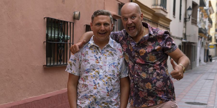 Lee And Dean. Image shows from L to R: Dean (Mark O'Sullivan), Lee (Miles Chapman). Lee And Dean. Image shows from L to R: Dean (Mark O'Sullivan), Lee (Miles Chapman).