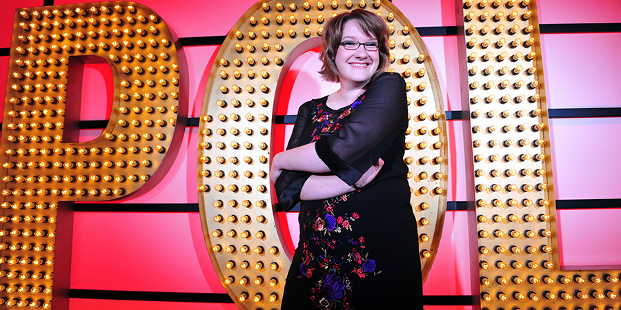 Live At The Apollo. Sarah Millican. Copyright: Open Mike Productions. Live At The Apollo. Sarah Millican. Copyright: Open Mike Productions.