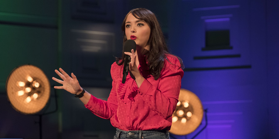 Live From The BBC. Fern Brady. Copyright: Phil McIntyre Entertainment / Ellis O'Brien. Live From The BBC. Fern Brady. Copyright: Phil McIntyre Entertainment / Ellis O'Brien.