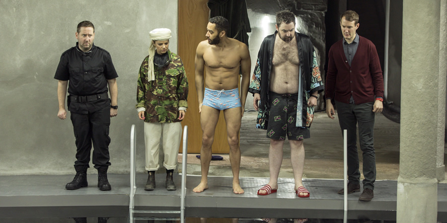 Loaded. Image shows from L to R: Josh (Jim Howick), Abi (Aimee-Ffion Edwards), Leon (Samuel Anderson), Watto (Nick Helm), Ewan (Jonny Sweet). Loaded. Image shows from L to R: Josh (Jim Howick), Abi (Aimee-Ffion Edwards), Leon (Samuel Anderson), Watto (Nick Helm), Ewan (Jonny Sweet).