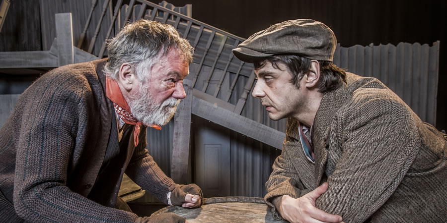 Lost Sitcoms. Image shows from L to R: Albert Steptoe (Jeff Rawle), Harold Steptoe (Ed Coleman). Copyright: BBC. Lost Sitcoms. Image shows from L to R: Albert Steptoe (Jeff Rawle), Harold Steptoe (Ed Coleman). Copyright: BBC.