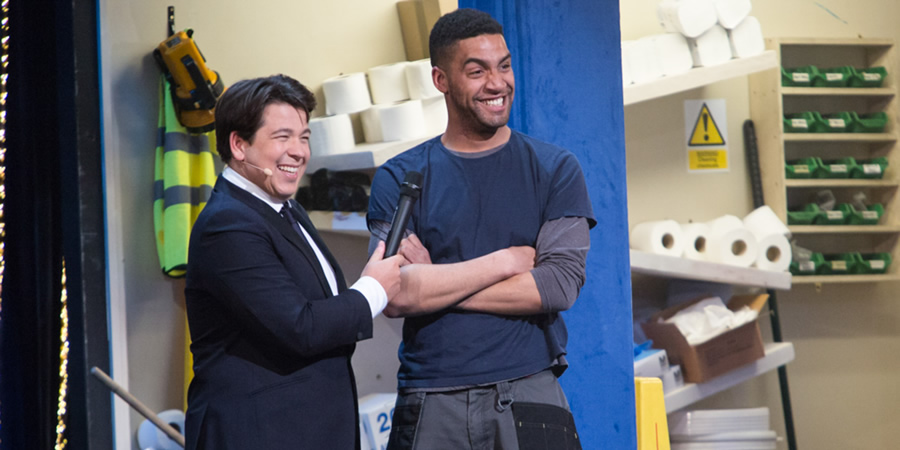 Michael McIntyre's Big Show. Image shows from L to R: Michael McIntyre, Unknown. Michael McIntyre's Big Show. Image shows from L to R: Michael McIntyre, Unknown.