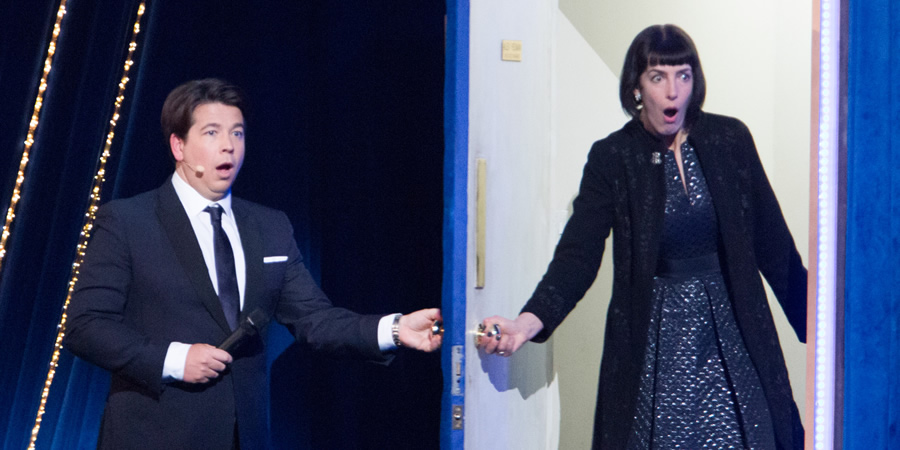 Michael McIntyre's Big Show. Image shows from L to R: Michael McIntyre, Unknown. Michael McIntyre's Big Show. Image shows from L to R: Michael McIntyre, Unknown.