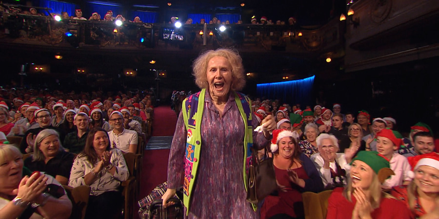 Michael McIntyre's Big Show. Nan (Catherine Tate). Copyright: Hungry McBear. Michael McIntyre's Big Show. Nan (Catherine Tate). Copyright: Hungry McBear.
