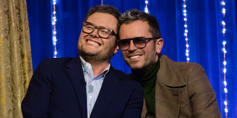 Michael McIntyre's Big Show. Image shows from L to R: Alan Carr, Paul Drayton. Copyright: Hungry McBear. Michael McIntyre's Big Show. Image shows from L to R: Alan Carr, Paul Drayton. Copyright: Hungry McBear.