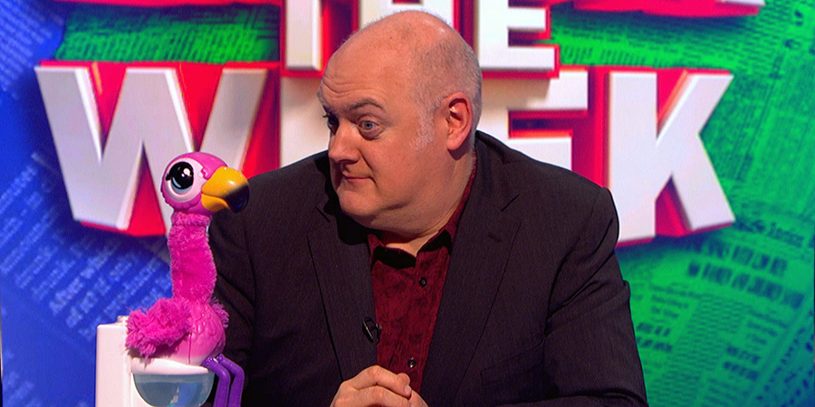 Mock The Week. Dara O Briain. Copyright: Angst Productions. Mock The Week. Dara O Briain. Copyright: Angst Productions.