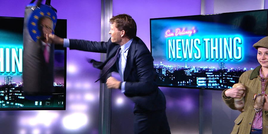 Sam Delaney's News Thing. Richard Tice. Sam Delaney's News Thing. Richard Tice.
