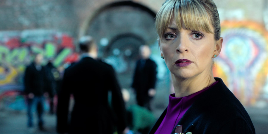 No Offence. Caroline McCoy (Lisa McGrillis). Copyright: AbbottVision. No Offence. Caroline McCoy (Lisa McGrillis). Copyright: AbbottVision.