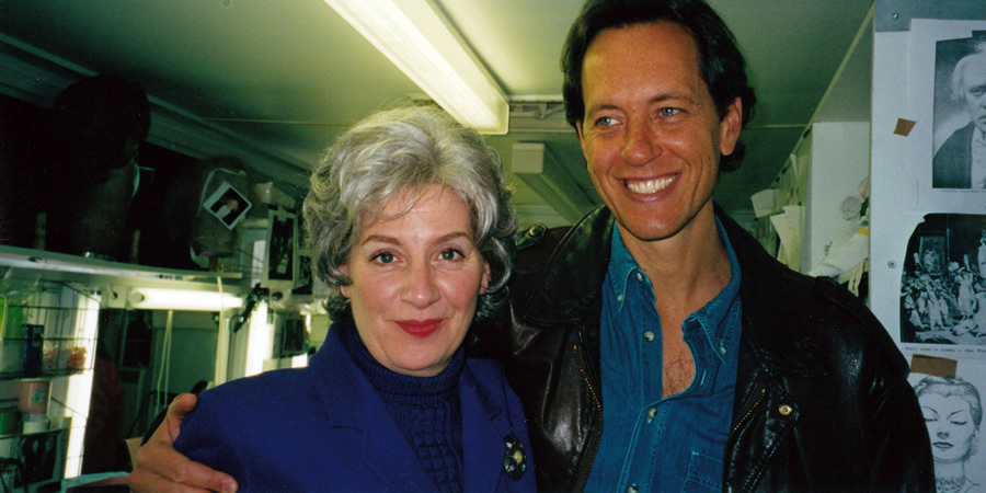 Our Friend Victoria. Image shows from L to R: Victoria Wood, Richard E. Grant. Copyright: Phil McIntyre Entertainment. Our Friend Victoria. Image shows from L to R: Victoria Wood, Richard E. Grant. Copyright: Phil McIntyre Entertainment.