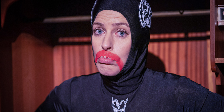 Out Of Her Mind. Sara (Sara Pascoe). Out Of Her Mind. Sara (Sara Pascoe).