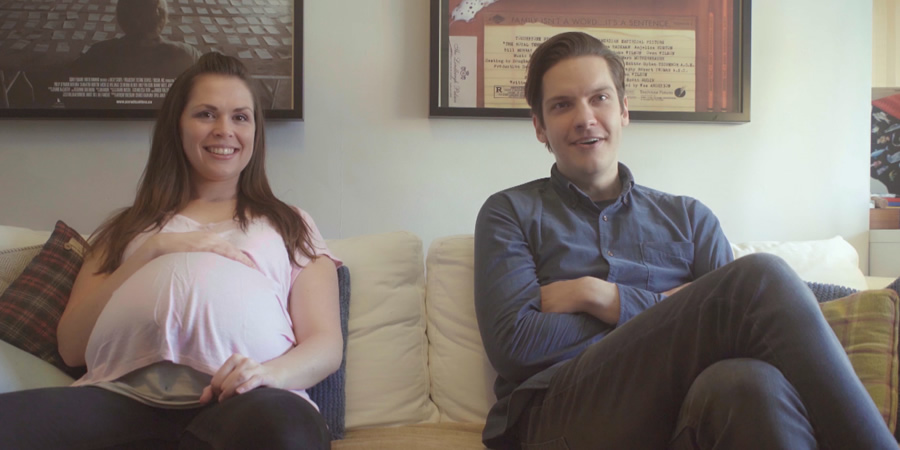 Parental Guidance. Image shows from L to R: Holly (Shelley Davenport), Max (Christopher Hughes). Parental Guidance. Image shows from L to R: Holly (Shelley Davenport), Max (Christopher Hughes).