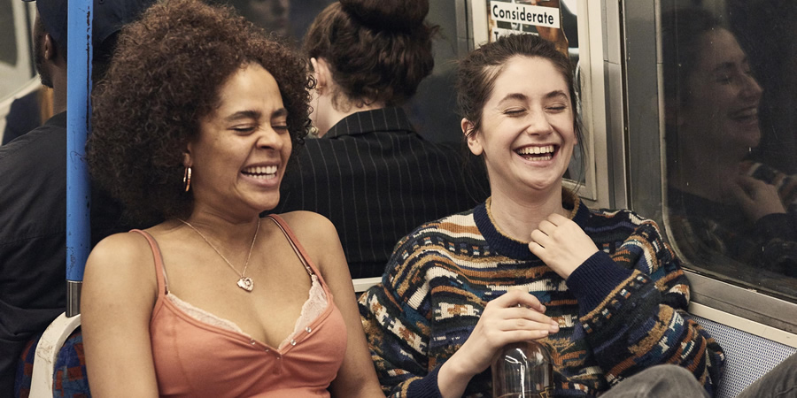 Pure. Image shows from L to R: Helen (Olivia Gray), Marnie (Charly Clive). Pure. Image shows from L to R: Helen (Olivia Gray), Marnie (Charly Clive).