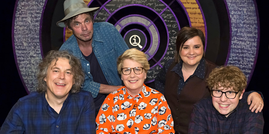 QI. Image shows from L to R: Alan Davies, Rich Hall, Sandi Toksvig, Susan Calman, Josh Widdicombe. Copyright: TalkbackThames. QI. Image shows from L to R: Alan Davies, Rich Hall, Sandi Toksvig, Susan Calman, Josh Widdicombe. Copyright: TalkbackThames.