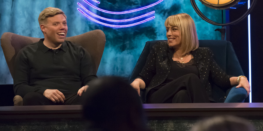 The Ranganation. Image shows from L to R: Rob Beckett, Fay Ripley. Copyright: Zeppotron. The Ranganation. Image shows from L to R: Rob Beckett, Fay Ripley. Copyright: Zeppotron.
