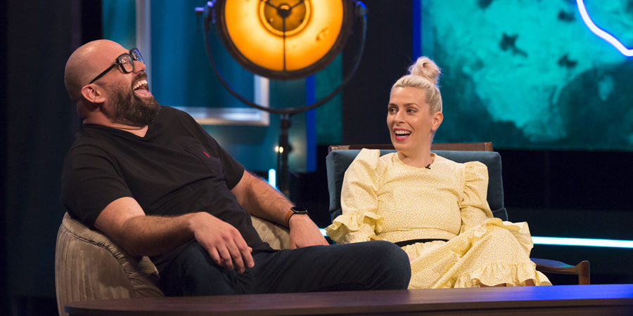 The Ranganation. Image shows from L to R: Tom Davis, Sara Pascoe. Copyright: Zeppotron. The Ranganation. Image shows from L to R: Tom Davis, Sara Pascoe. Copyright: Zeppotron.