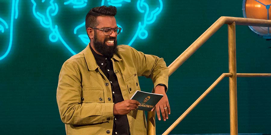 The Ranganation. Romesh Ranganathan. Copyright: Zeppotron. The Ranganation. Romesh Ranganathan. Copyright: Zeppotron.