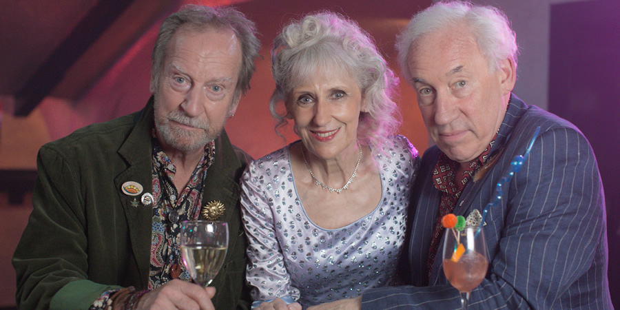 The Rebel. Image shows from L to R: Charles (Bill Paterson), Margaret (Anita Dobson), Henry Palmer (Simon Callow). Copyright: Retort. The Rebel. Image shows from L to R: Charles (Bill Paterson), Margaret (Anita Dobson), Henry Palmer (Simon Callow). Copyright: Retort.