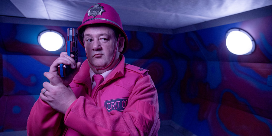 Red Dwarf. Crit Cop (Johnny Vegas). Red Dwarf. Crit Cop (Johnny Vegas).