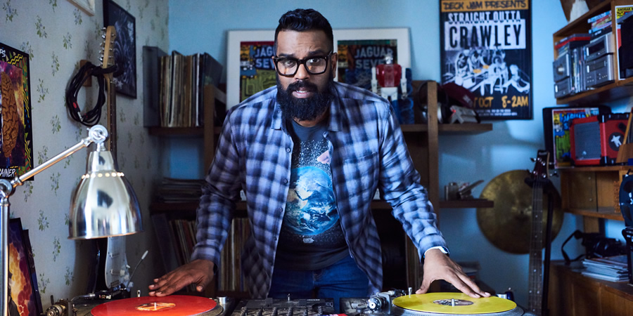 The Reluctant Landlord. Romesh (Romesh Ranganathan). Copyright: What Larks Productions. The Reluctant Landlord. Romesh (Romesh Ranganathan). Copyright: What Larks Productions.