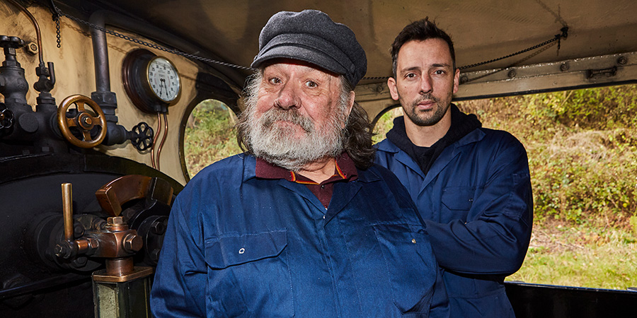 Ricky & Ralf's Very Northern Road Trip. Image shows from L to R: Ricky Tomlinson, Ralf Little. Copyright: North One Television. Ricky & Ralf's Very Northern Road Trip. Image shows from L to R: Ricky Tomlinson, Ralf Little. Copyright: North One Television.