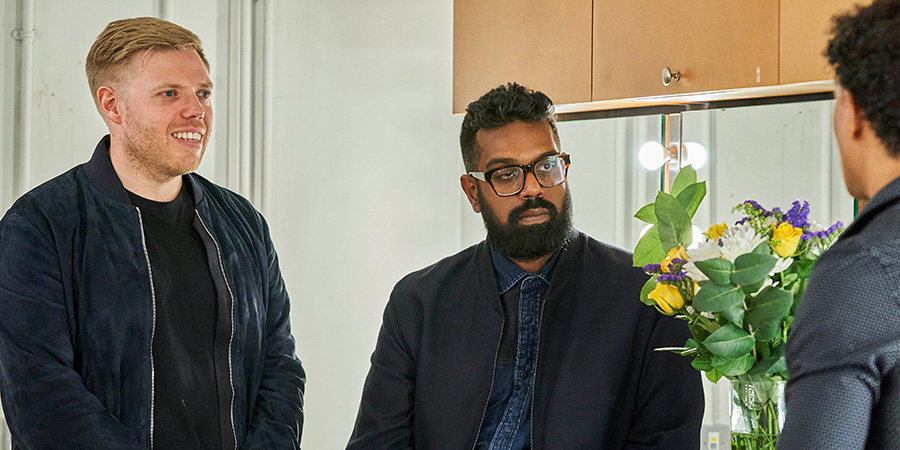 Rob And Romesh Vs. Image shows from L to R: Rob Beckett, Romesh Ranganathan. Copyright: CPL Productions. Rob And Romesh Vs. Image shows from L to R: Rob Beckett, Romesh Ranganathan. Copyright: CPL Productions.