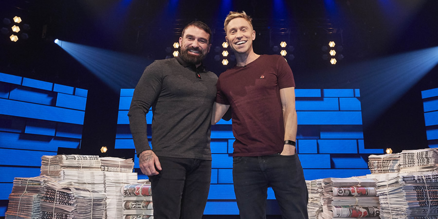 The Russell Howard Hour. Image shows from L to R: Ant Middleton, Russell Howard. Copyright: Avalon Television. The Russell Howard Hour. Image shows from L to R: Ant Middleton, Russell Howard. Copyright: Avalon Television.