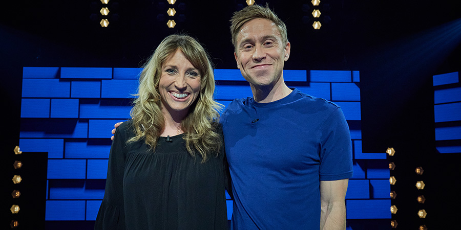 The Russell Howard Hour. Image shows from L to R: Daisy Haggard, Russell Howard. Copyright: Avalon Television. The Russell Howard Hour. Image shows from L to R: Daisy Haggard, Russell Howard. Copyright: Avalon Television.