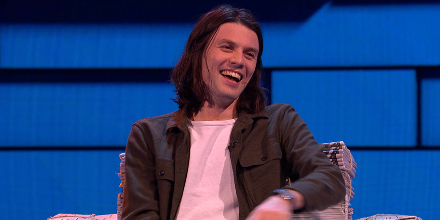 The Russell Howard Hour. James Bay. Copyright: Avalon Television. The Russell Howard Hour. James Bay. Copyright: Avalon Television.