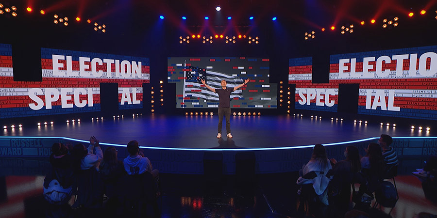 The Russell Howard Hour. Russell Howard. Copyright: Avalon Television. The Russell Howard Hour. Russell Howard. Copyright: Avalon Television.
