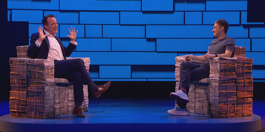 The Russell Howard Hour. Image shows from L to R: Matt Forde, Russell Howard. Copyright: Avalon Television. The Russell Howard Hour. Image shows from L to R: Matt Forde, Russell Howard. Copyright: Avalon Television.