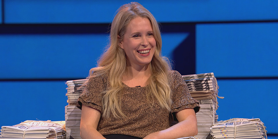 The Russell Howard Hour. Lucy Beaumont. Copyright: Avalon Television. The Russell Howard Hour. Lucy Beaumont. Copyright: Avalon Television.