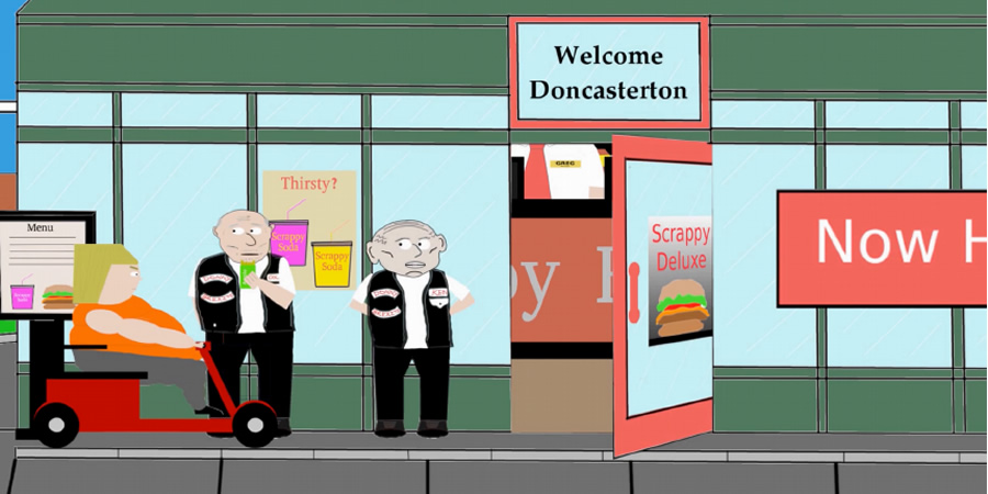 Scrappy Burger. Scrappy Burger.