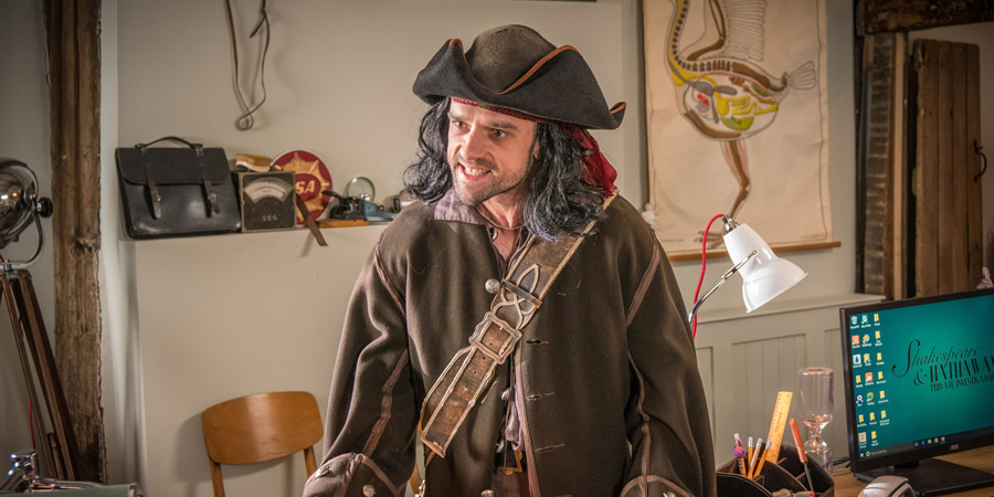 Shakespeare & Hathaway - Private Investigators. William 'Billy The Brick' Porters (Ciaran Griffiths). Copyright: BBC. Shakespeare & Hathaway - Private Investigators. William 'Billy The Brick' Porters (Ciaran Griffiths). Copyright: BBC.