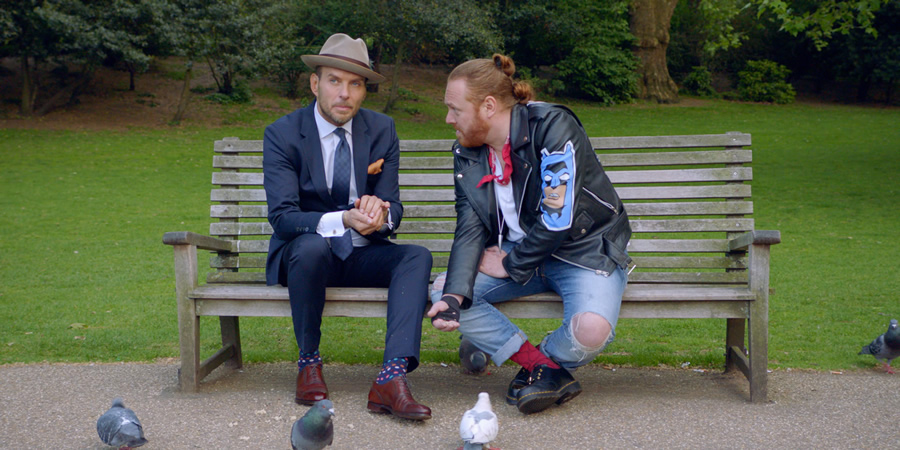 Shopping With Keith Lemon. Image shows from L to R: Matt Goss, Leigh Francis. Shopping With Keith Lemon. Image shows from L to R: Matt Goss, Leigh Francis.