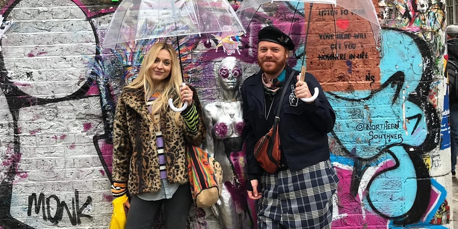 Shopping With Keith Lemon. Image shows from L to R: Fearne Cotton, Leigh Francis. Shopping With Keith Lemon. Image shows from L to R: Fearne Cotton, Leigh Francis.